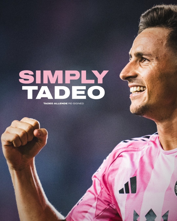 开云注册网址-季后赛6场9球！官方：迈阿密国际永久签下阿连德 转会费500万美元